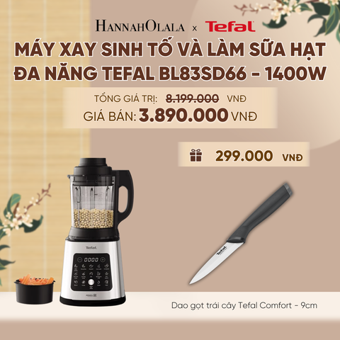 MÁY XAY SINH TỐ VÀ LÀM SỮA HẠT ĐA NĂNG TEFAL BL83SD66 - 1400W - A640 