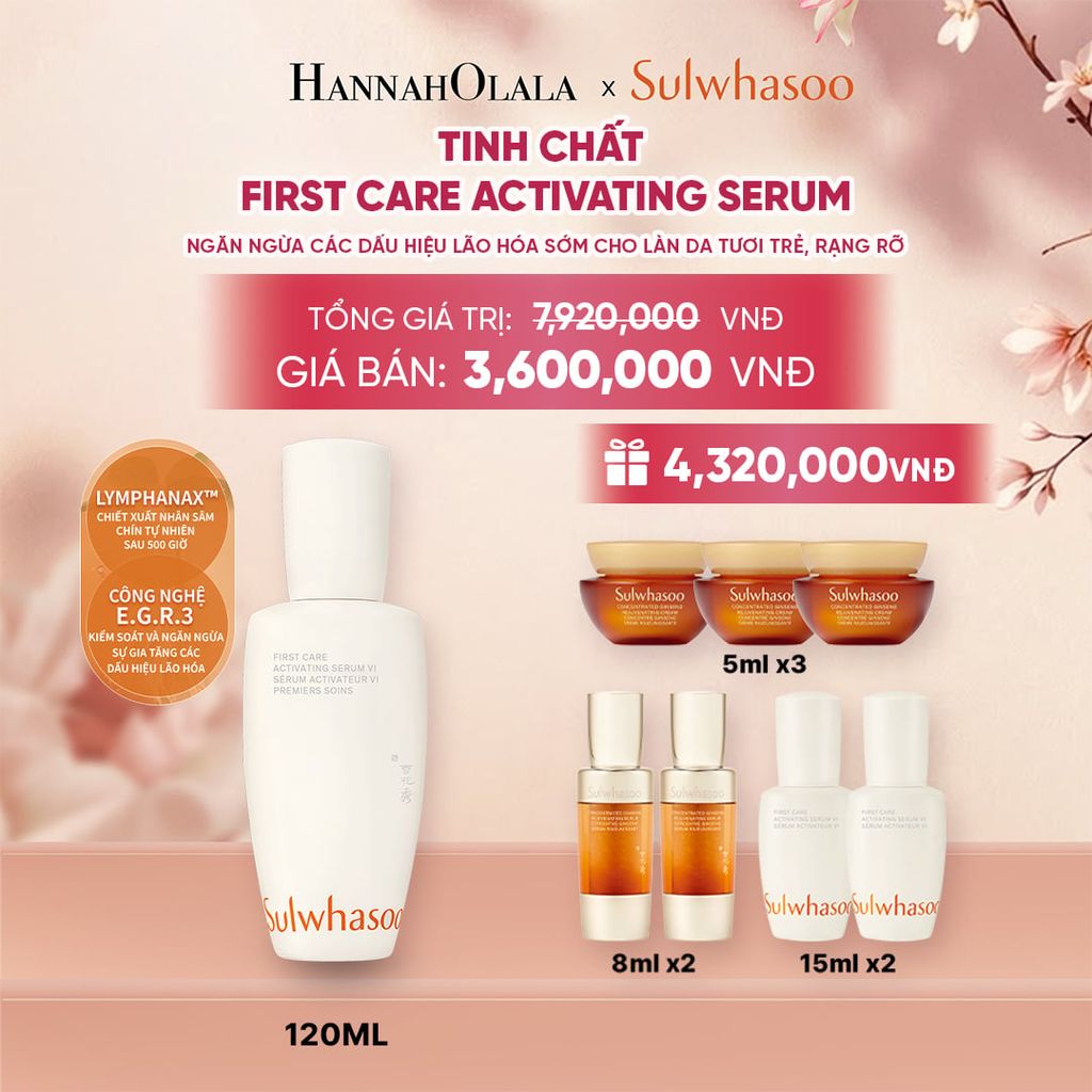  TINH CHẤT FIRST CARE TĂNG CƯỜNG HÀNG RÀO BẢO VỆ DA 120ML - A957 