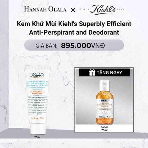  DEAL 14: KEM KHỬ MÙI KIEHL'S SUPERBLY EFFICIENT ANTI-PERSPIRANT AND DEODORANT 