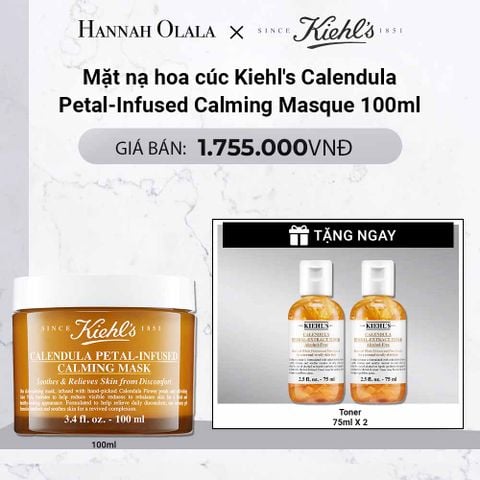  DEAL 13: MẶT NẠ HOA CÚC KIEHL'S CALENDULA PETAL-INFUSED CALMING MASK 100ML 