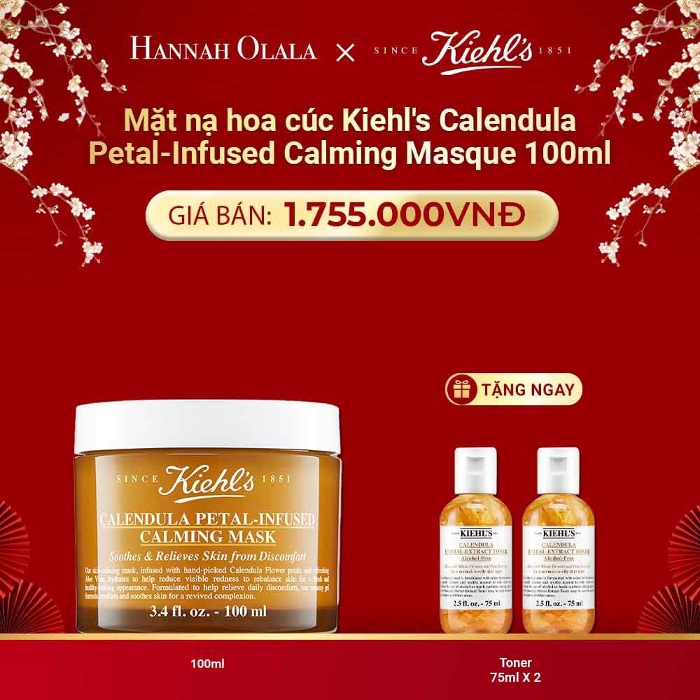  DEAL 13: MẶT NẠ HOA CÚC KIEHL'S CALENDULA PETAL-INFUSED CALMING MASK 100ML 