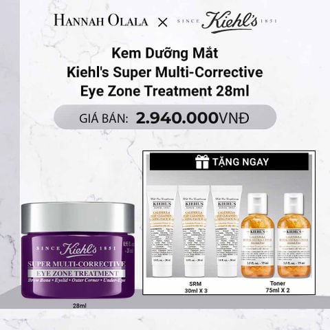  DEAL 12: KEM DƯỠNG MẮT KIEHL'S SUPER MULTI-CORRECTIVE EYE ZONE TREATMENT 28ML 