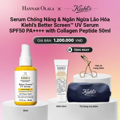  SERUM CHỐNG NẮNG & NGĂN NGỪA LÃO HÓA KIEHL’S BETTER SCREEN™ UV SERUM SPF50 PA++++ WITH COLLAGEN PEPTIDE 50ML_A1338 