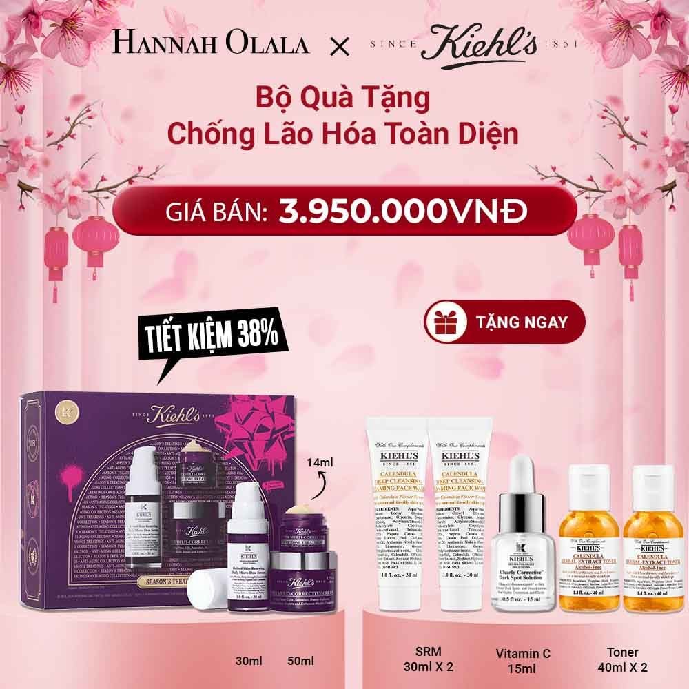  DEAL 10: [PHIÊN BẢN LỄ HỘI 2025] BỘ QUÀ TẶNG CHỐNG LÃO HÓA TOÀN DIỆN GỒM KEM DƯỠNG 50ML, SERUM RETINOL 30ML & KEM MẮT 14ML 