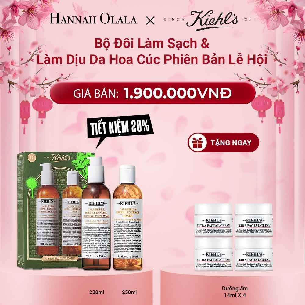  DEAL 9: [PHIÊN BẢN LỄ HỘI 2025] BỘ ĐÔI SỮA RỬA MẶT HOA CÚC 230ML & TONER 250ML 