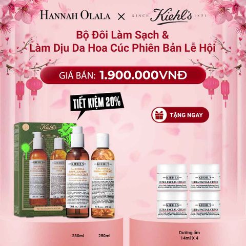  DEAL 9: [PHIÊN BẢN LỄ HỘI 2025] BỘ ĐÔI SỮA RỬA MẶT HOA CÚC 230ML & TONER 250ML 