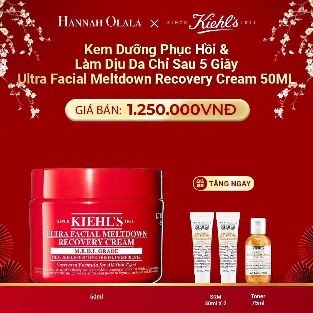  DEAL 10: KEM DƯỠNG PHỤC HỒI & LÀM DỊU DA CHỈ SAU 5 GIÂY ULTRA FACIAL MELTDOWN RECOVERY CREAM 50ML 