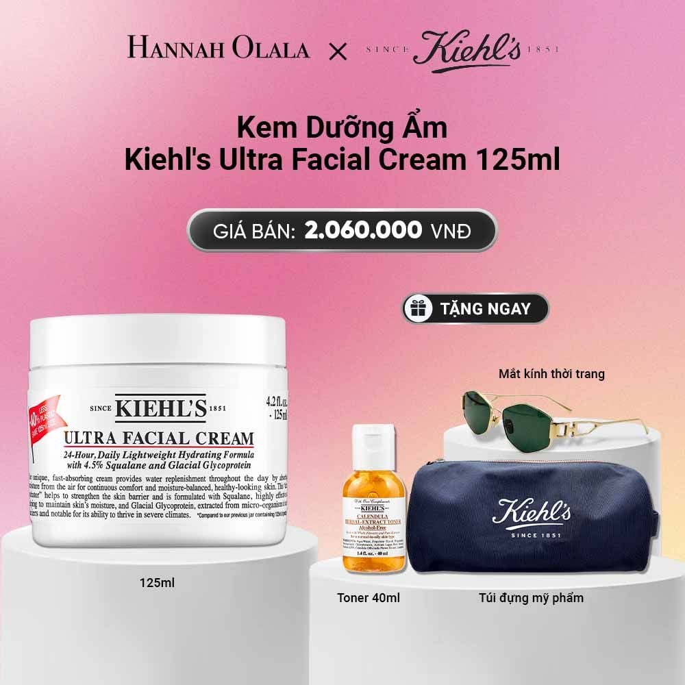  KEM DƯỠNG ẨM SÂU 72H & PHỤC HỒI NHANH KIEHL'S ULTRA FACIAL CREAM 125ML_A1341 