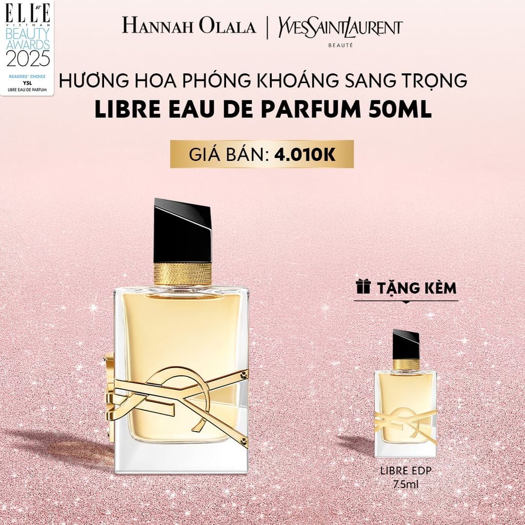  DEAL 1: NƯỚC HOA YSL LIBRE EDP 50ML 