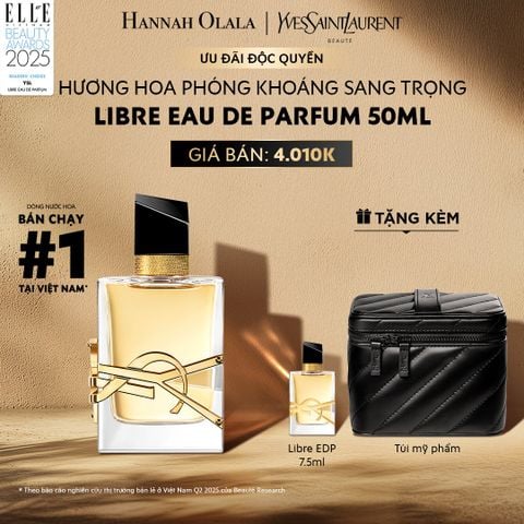  E560: DEAL 6: NƯỚC HOA YSL LIBRE EDP 50ML 