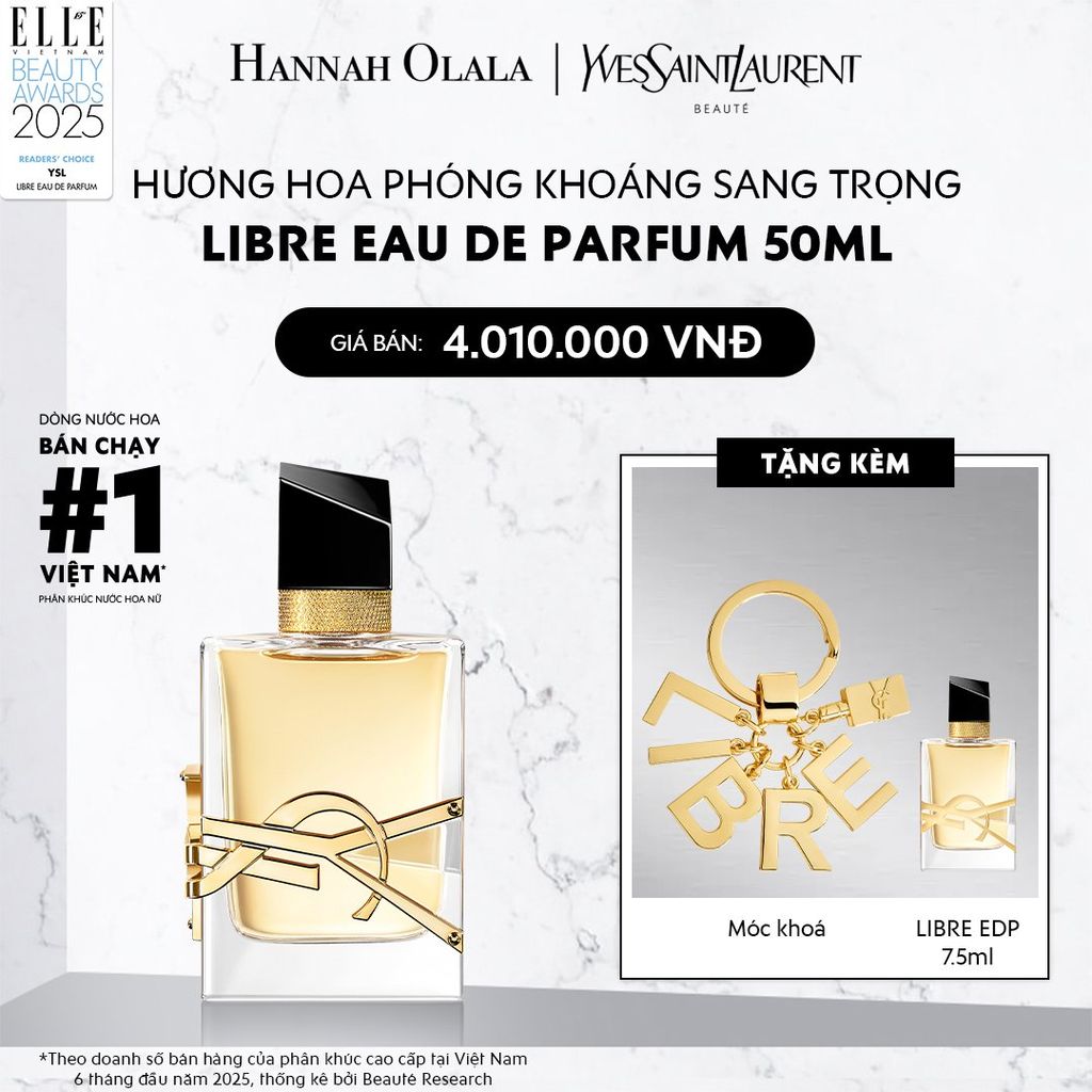  DEAL 14: NƯỚC HOA YSL LIBRE EDP 50ML 