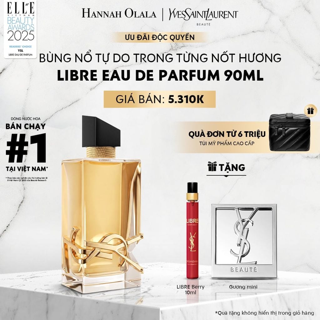  NƯỚC HOA YSL LIBRE EDP 90ML 
