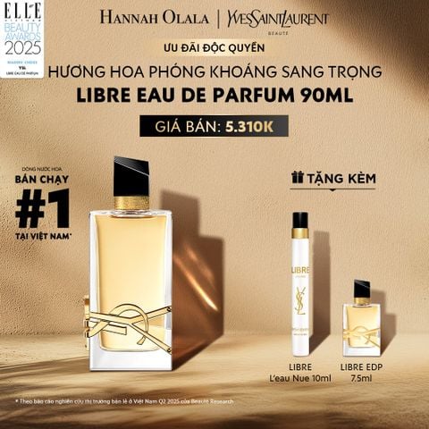  E561: DEAL 7: NƯỚC HOA YSL LIBRE EDP 90ML 