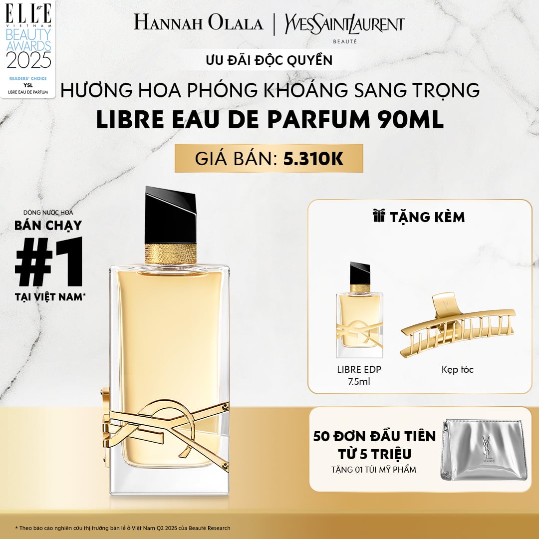 [Hcm][Ld Perfume] Fullsize Nước Hoa Ysl Libre - Edp 90Ml