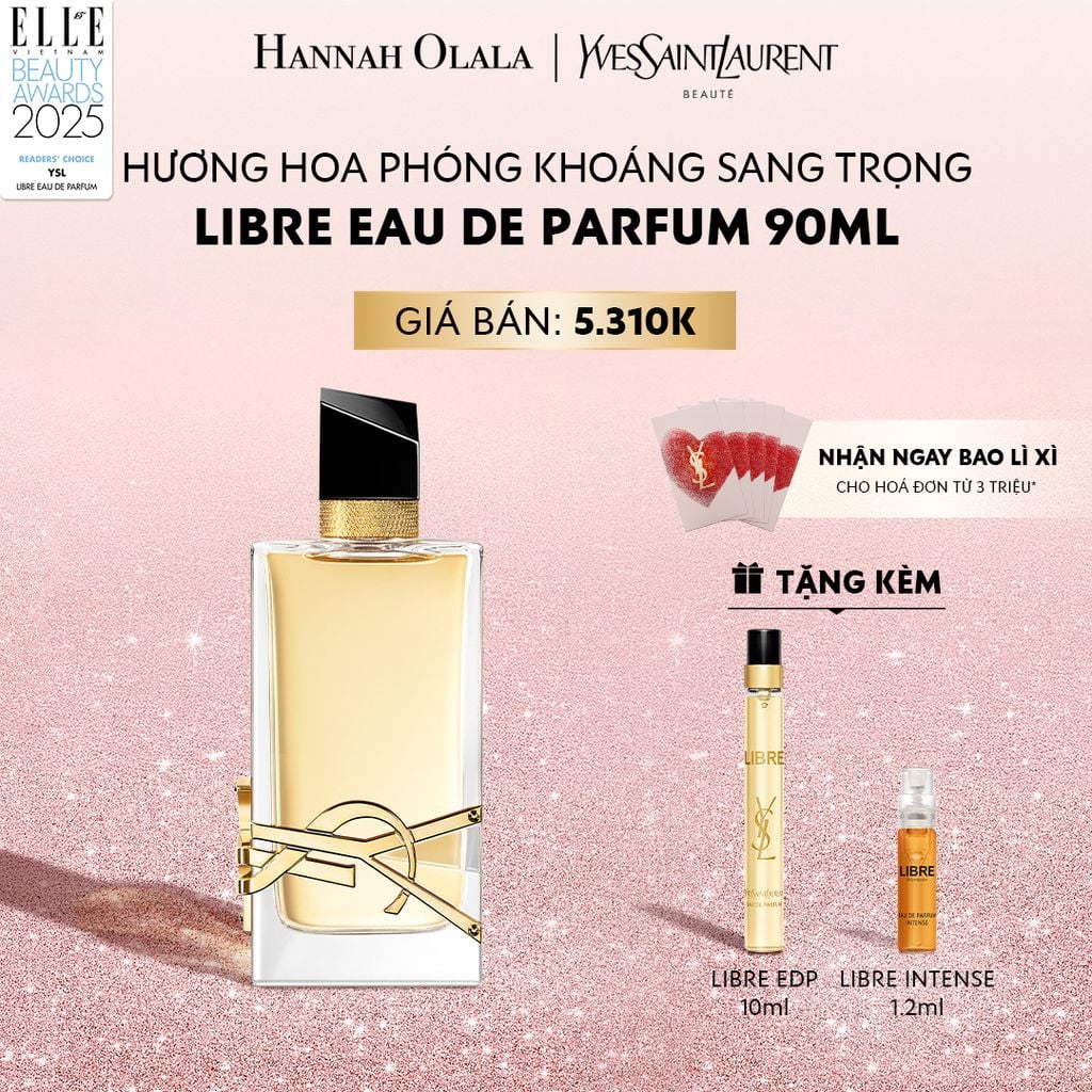  DEAL 4: NƯỚC HOA YSL LIBRE EDP 90ML 