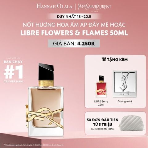  NƯỚC HOA YSL LIBRE FLOWERS & FLAMES 50ML_A87 