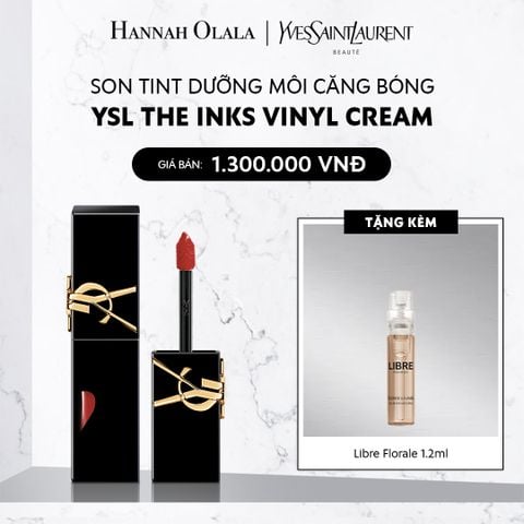  DEAL 17: SON TINT DƯỠNG MÔI CĂNG BÓNG YSL THE INKS VINYL CREAM 