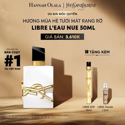  E563: DEAL 9: NƯỚC HOA YSL LIBRE NUE 50ML 
