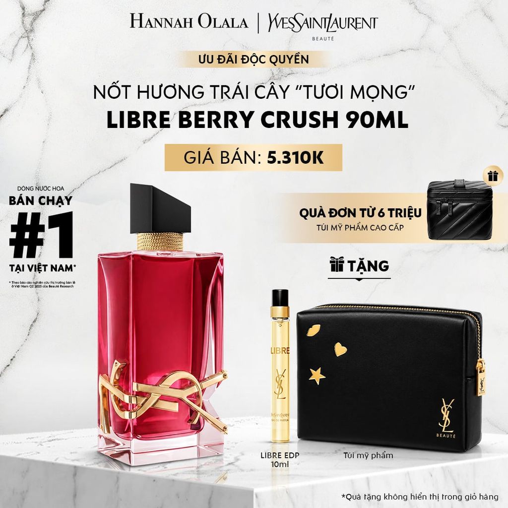  NƯỚC HOA YSL LIBRE BERRY CRUSH 90ML - A1940 