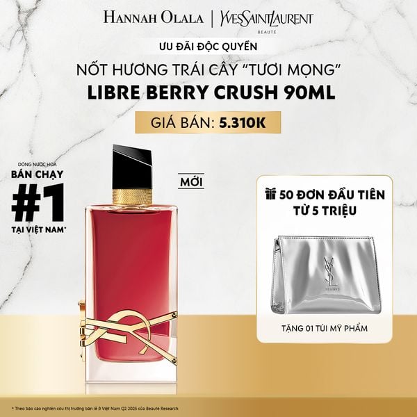  A50_DEAL 9: NƯỚC HOA YSL LIBRE BERRY CRUSH 90ML 