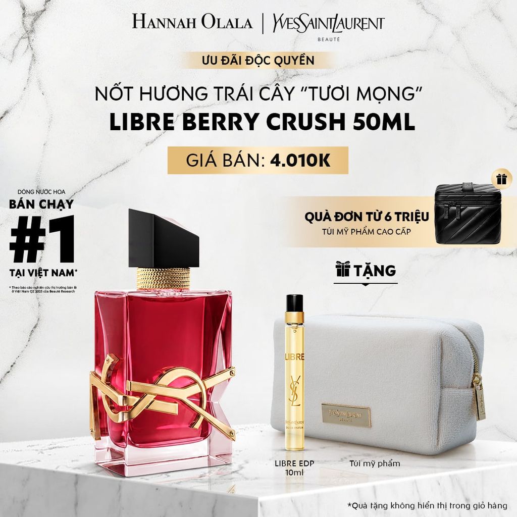  NƯỚC HOA YSL LIBRE BERRY CRUSH 50ML - A1939 