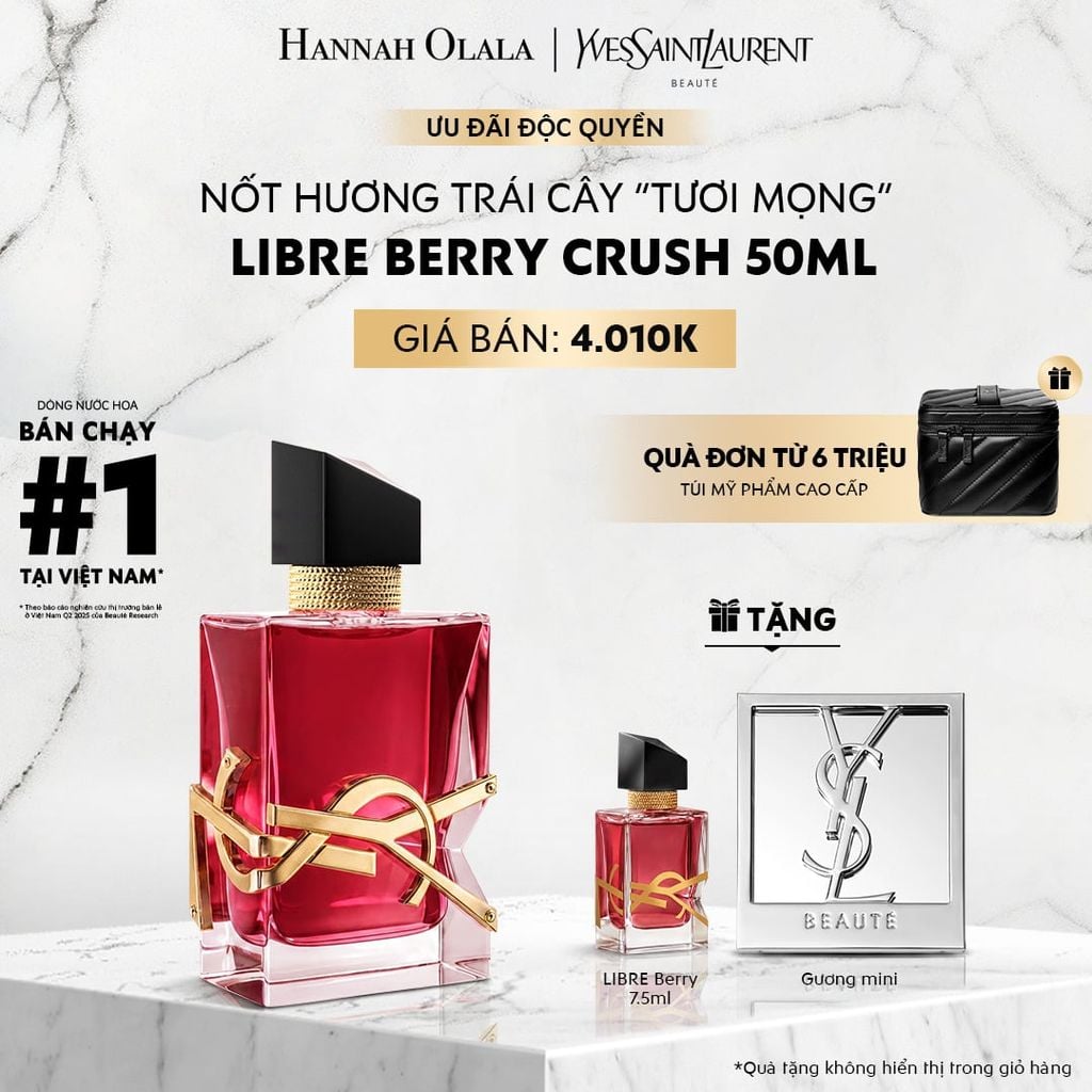  NƯỚC HOA YSL LIBRE BERRY CRUSH 50ML - A1463 
