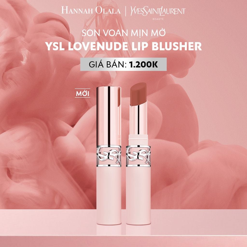  MỚI - SON MÔI YSL LOVENUDE BALM 