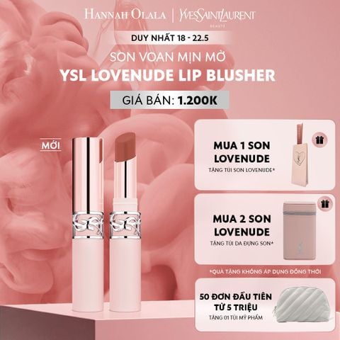  MỚI - SON MÔI YSL LOVENUDE BALM_ A75 