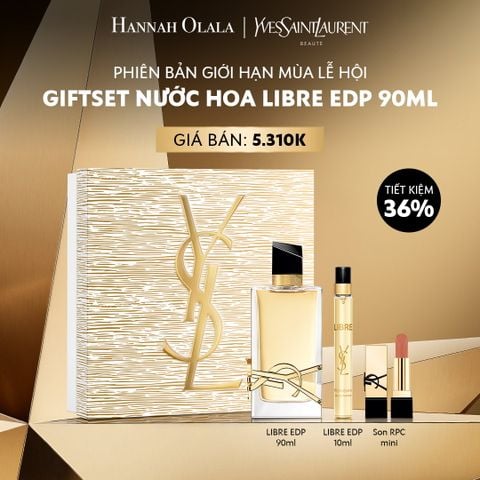  DEAL 3: [PHIÊN BẢN XMAS 2025] SET NƯỚC HOA YSL LIBRE EDP 90ML 