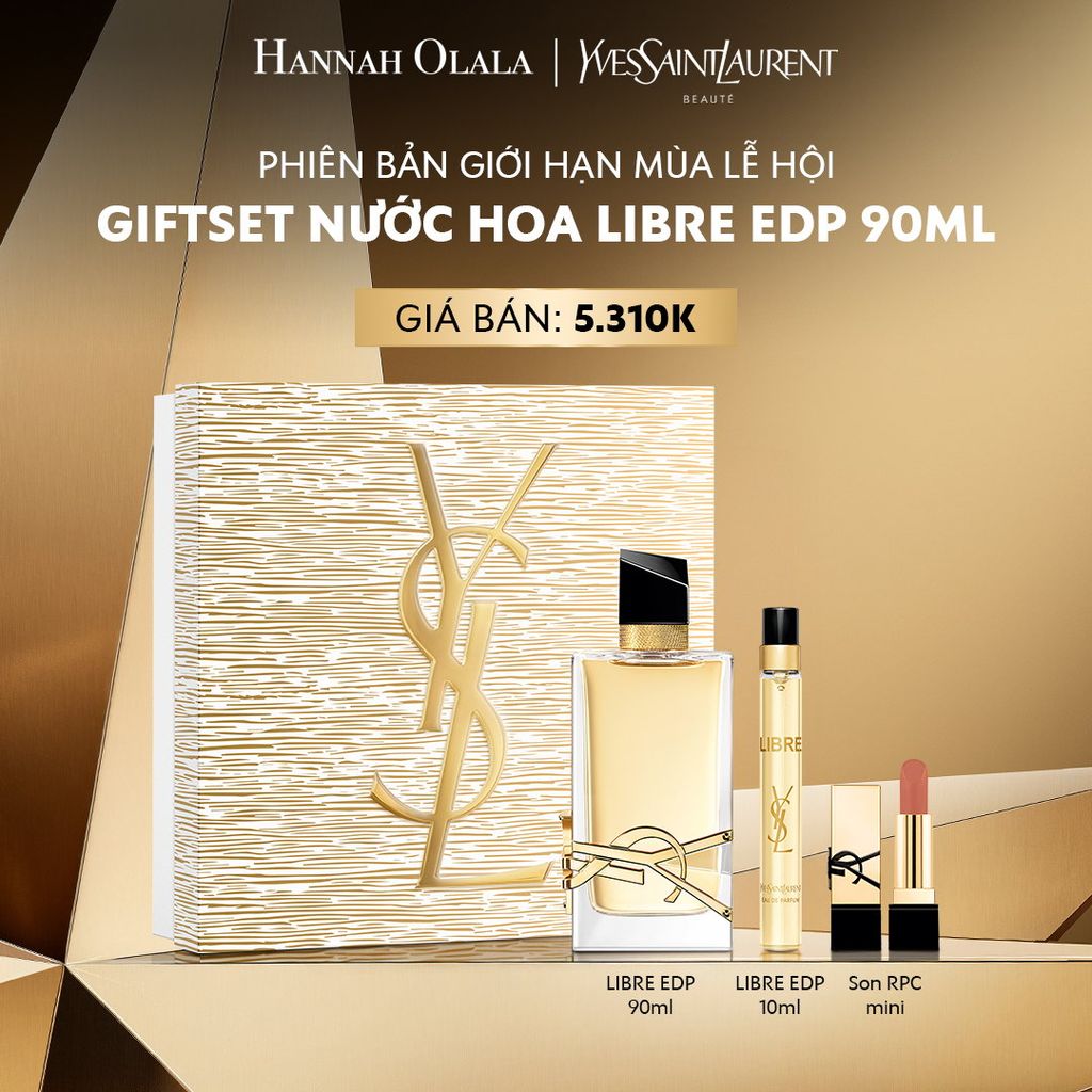  DEAL 19: [PHIÊN BẢN XMAS 2025] SET NƯỚC HOA YSL LIBRE EDP 90ML 