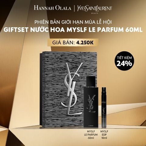  DEAL 3: [PHIÊN BẢN XMAS 2025] SET NƯỚC HOA MYSLF LE PARFUM 60ML 