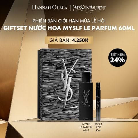  DEAL 7: [PHIÊN BẢN XMAS 2025] SET NƯỚC HOA MYSLF LE PARFUM 60ML 