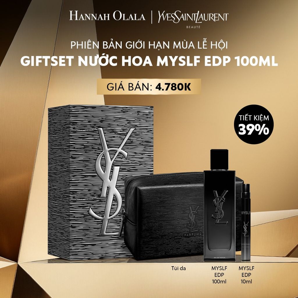  DEAL 5: [PHIÊN BẢN XMAS 2025] SET NƯỚC HOA MYSLF EDP 100ML 
