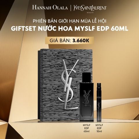  DEAL 22: [PHIÊN BẢN XMAS 2025] SET NƯỚC HOA MYSLF EDP 60ML 