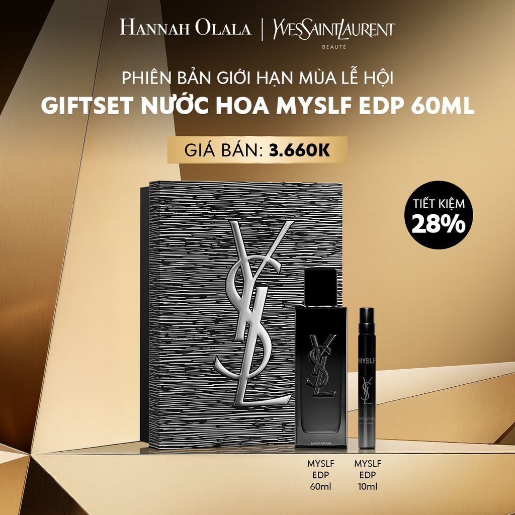  DEAL 6: [PHIÊN BẢN XMAS 2025] SET NƯỚC HOA MYSLF EDP 60ML 