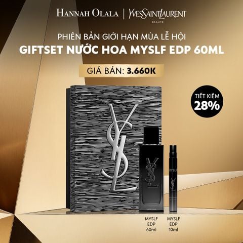  DEAL 6: [PHIÊN BẢN XMAS 2025] SET NƯỚC HOA MYSLF EDP 60ML 