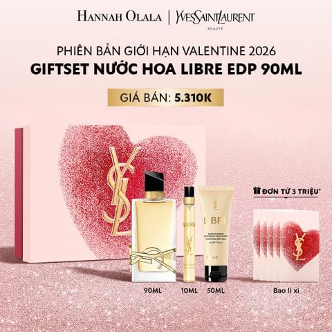  DEAL 7: PHIÊN BẢN GIỚI HẠN VALENTINE 2026 GIFT SET NƯỚC HOA LIBRE EDP 90ML 
