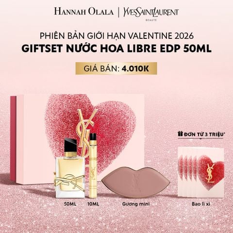  DEAL 8: PHIÊN BẢN GIỚI HẠN VALENTINE 2026 GIFT SET NƯỚC HOA LIBRE EDP 50ML 