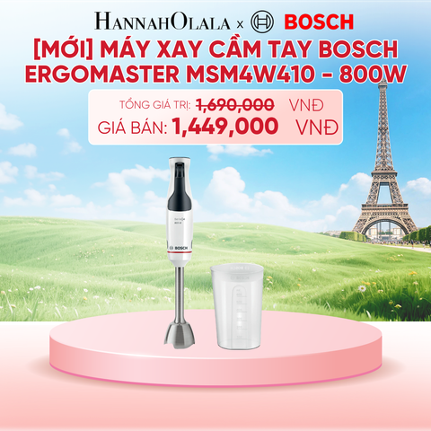  [MỚI] MÁY XAY CẦM TAY BOSCH ERGOMASTER MSM4W410 - 800W - B217 