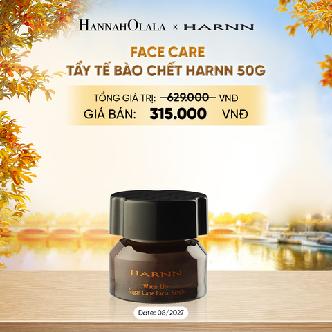  [SALE CẬN DATE] FACE CARE - TẨY TẾ BÀO CHẾT/ MẶT NẠ ĐẤT SÉT HARNN 50G - E209 