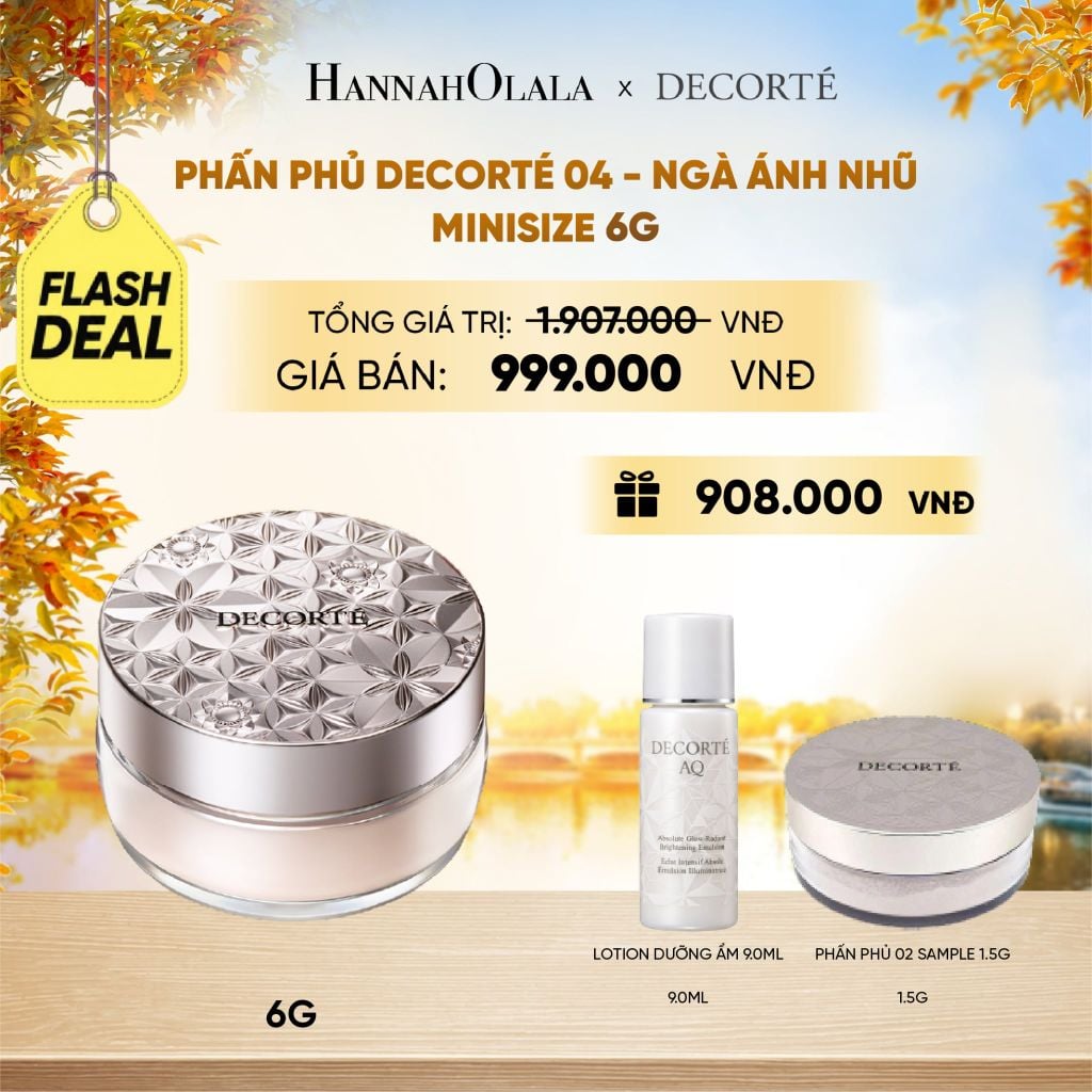  [FLASH DEAL] PHẤN PHỦ DECORTÉ MINISIZE - E1084 