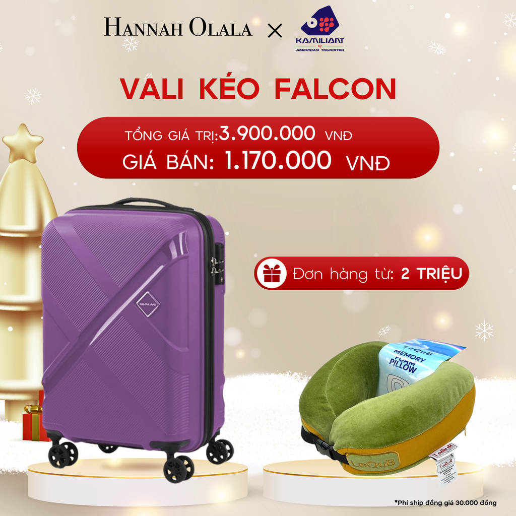  DEAL21: VALI KÉO FALCON SIZE CABIN 
