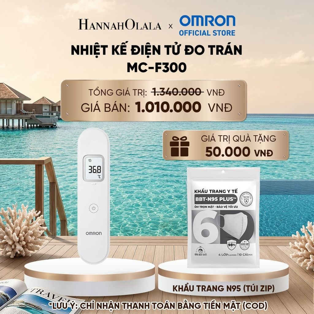  NHIỆT KẾ ĐIỆN TỬ ĐO TRÁN MC-F300_ D1365 