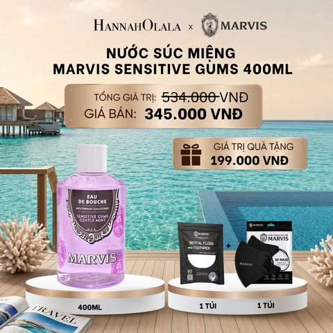  NƯỚC SÚC MIỆNG MARVIS MOUTHWASH 400ML_ D620 
