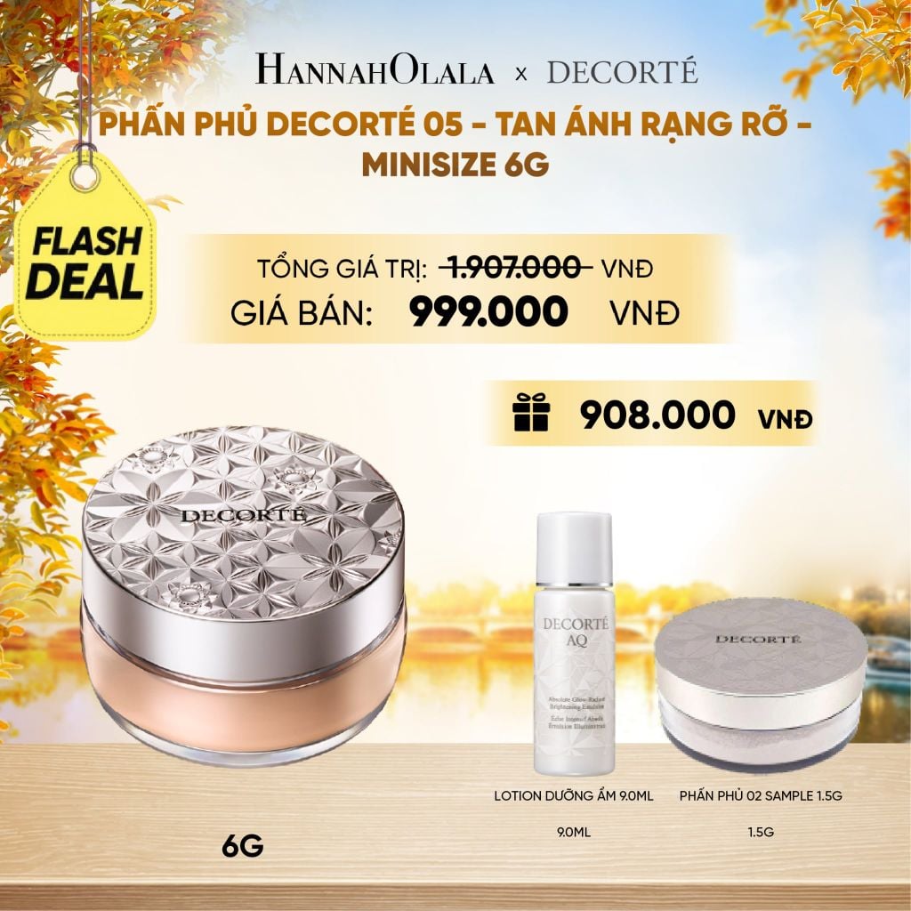  [FLASH DEAL] PHẤN PHỦ DECORTÉ MINISIZE - E1084 