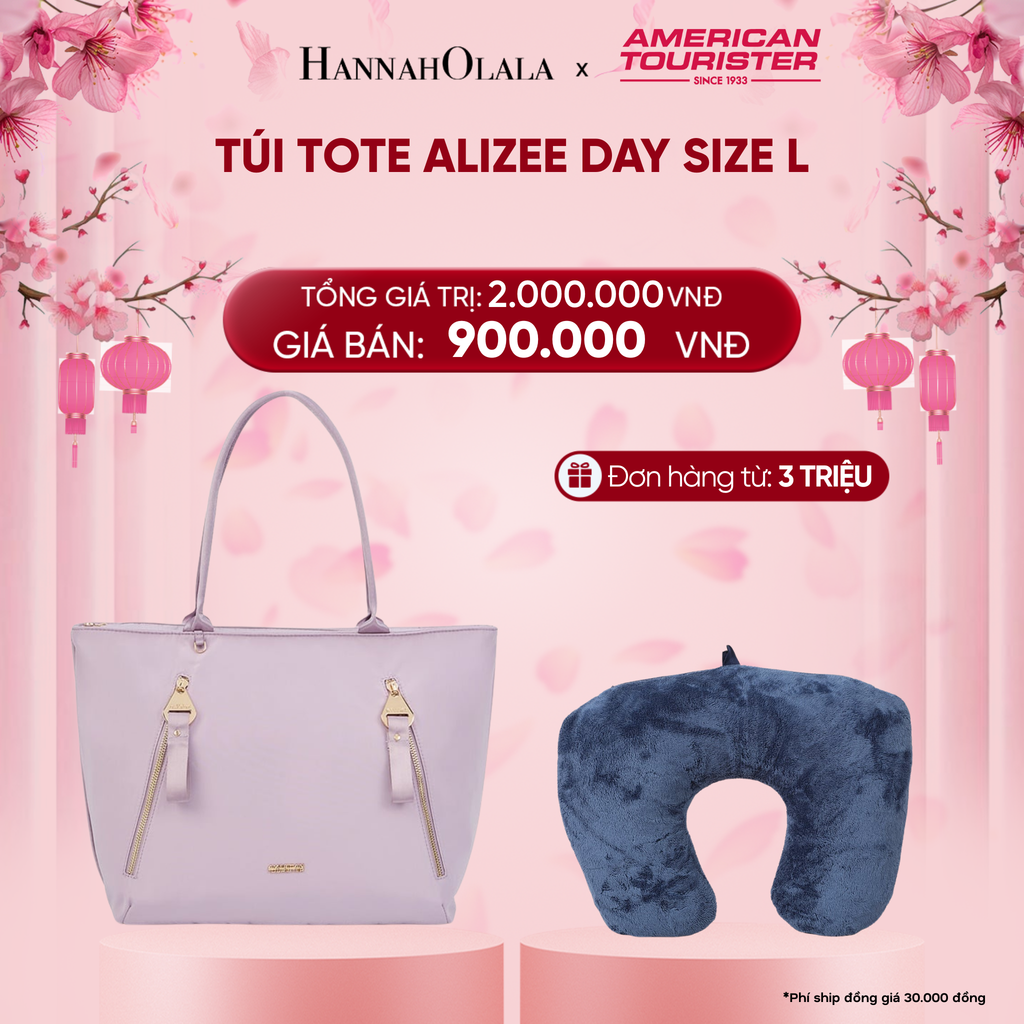  DEAL20: TÚI TOTE ALIZEE DAY SIZE L 