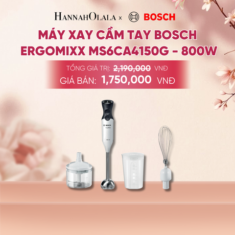  MÁY XAY CẦM TAY BOSCH ERGOMIXX MS6CA4150G - A1674 