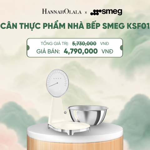  CÂN THỰC PHẨM NHÀ BẾP SMEG KSF01 - A1877 