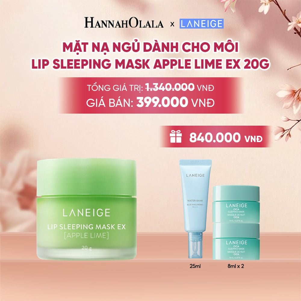  MẶT NẠ NGỦ DÀNH CHO MÔI LANEIGE LIP SLEEPING MASK 20G (CHỌN MÙI HƯƠNG) - A593 