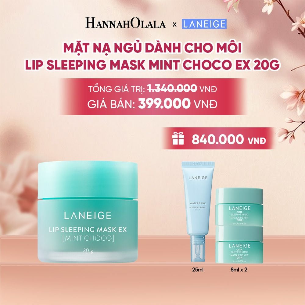  MẶT NẠ NGỦ DÀNH CHO MÔI LANEIGE LIP SLEEPING MASK 20G (CHỌN MÙI HƯƠNG) - A593 